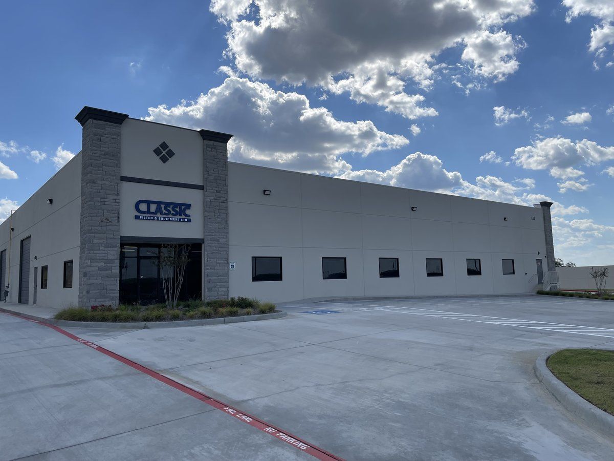 Office building of Classic Filter and Equipment in Fort Worth, Texas