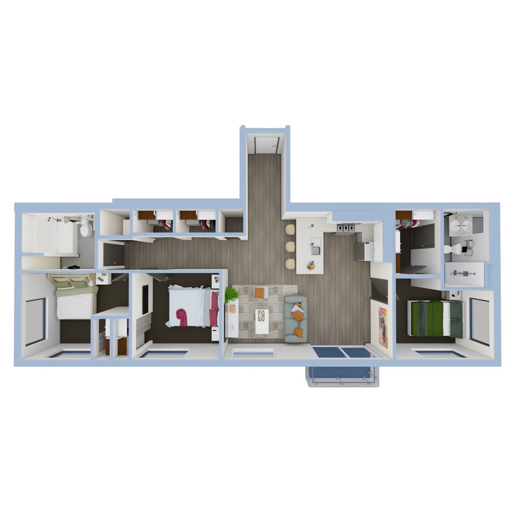 Three Bedroom