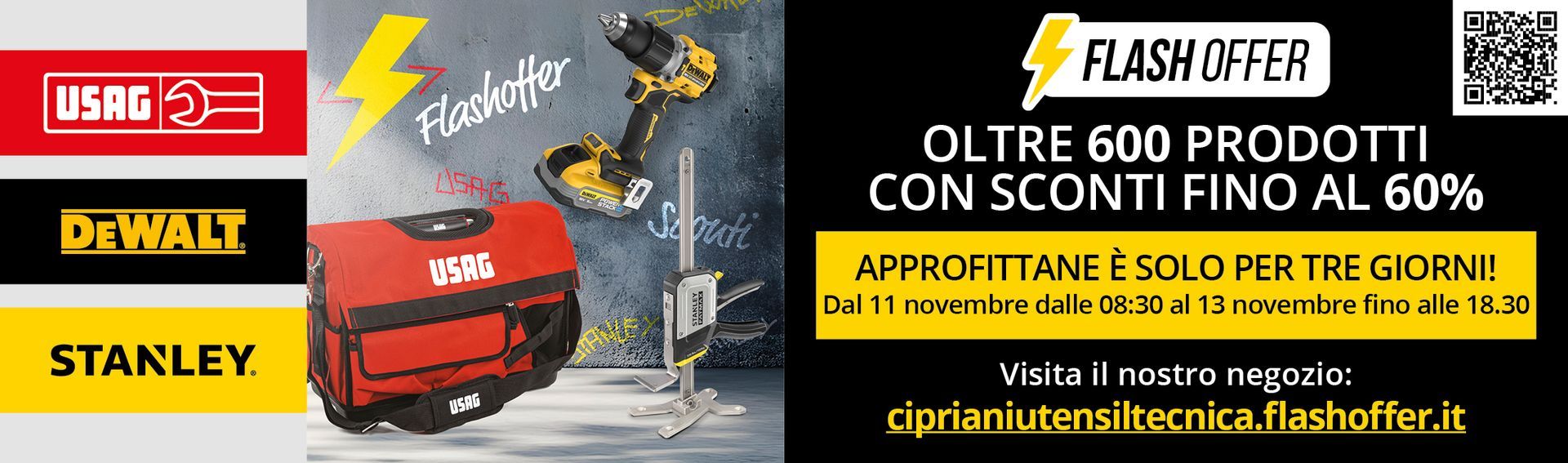 Flash offer DeWalt Cipriani Utensiltecnica Pomezia