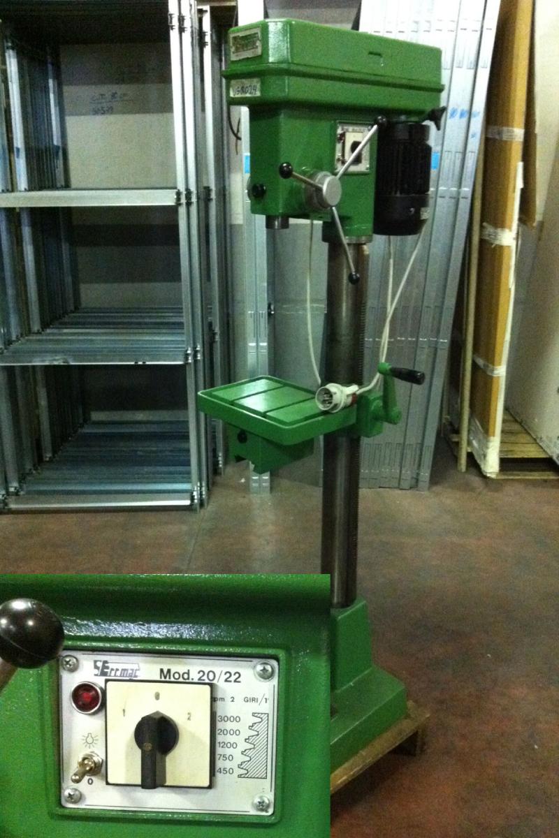 TRAPANO MARCA SERRMAC MOD. 20-22