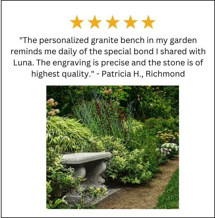 review granite bench
