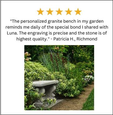 review granite bench
