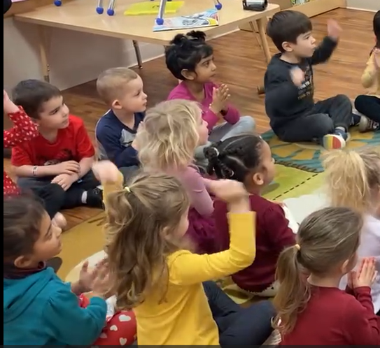 Happy Kids in Class