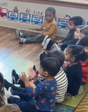 Children Clapping Their Hands