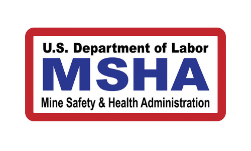 The logo for the u.s. department of labor mine safety and health administration