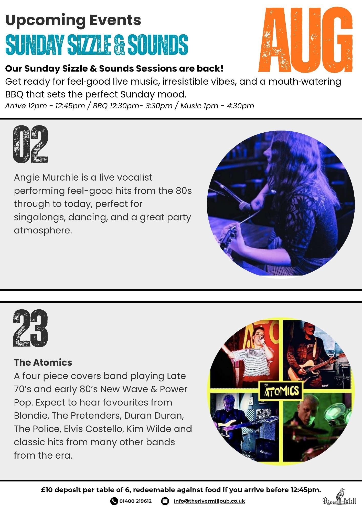 Sunday Sizzle & Sounds