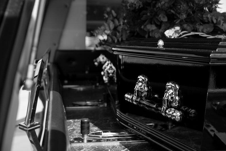 Coffin — Preparation For Viewing In Goulburn, NSW