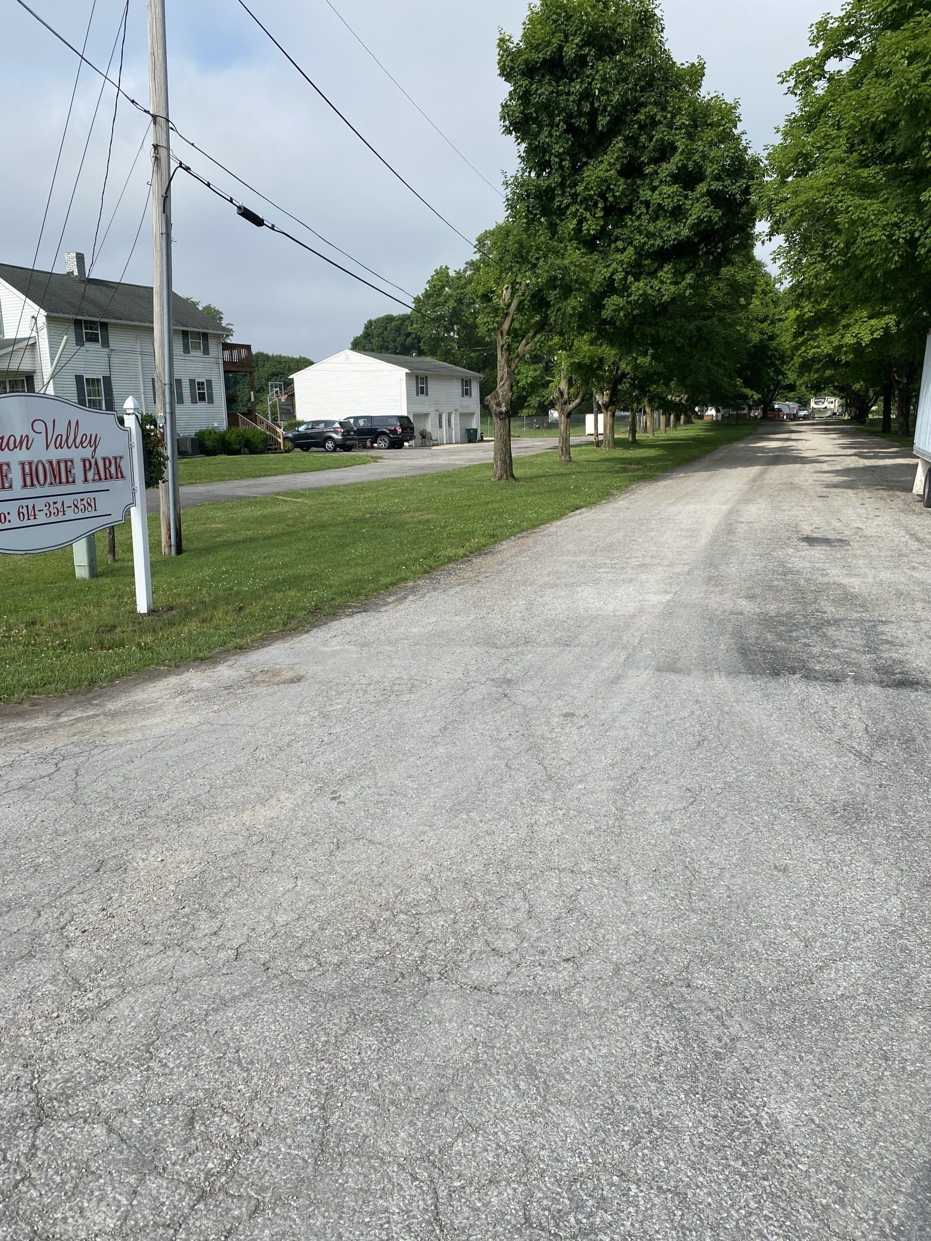 Road — Plymouth, OH — Huron Valley Mobile Home Park