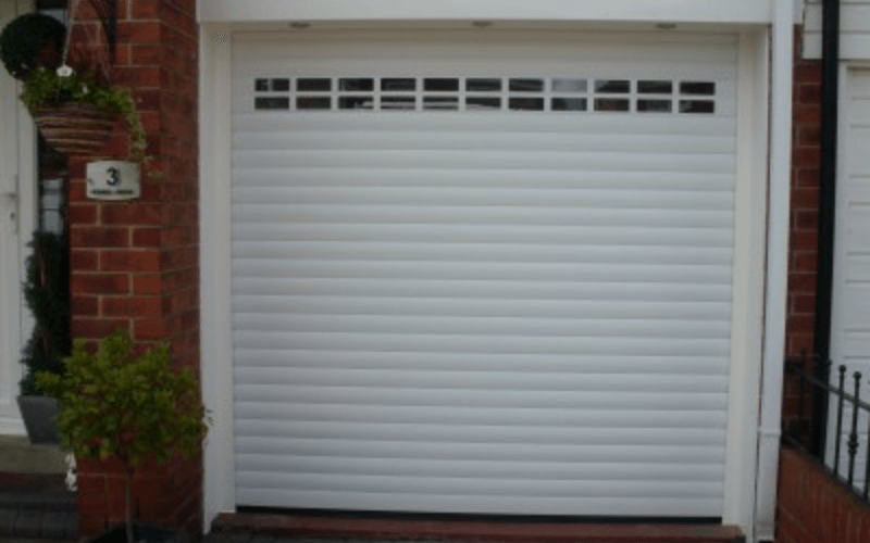 Corroded Garage Door