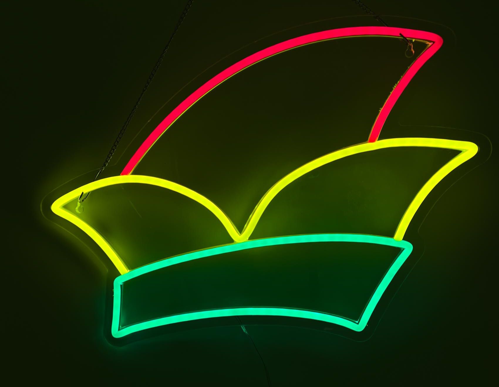 NIEUW! Rood-geel-groene Neon Led 