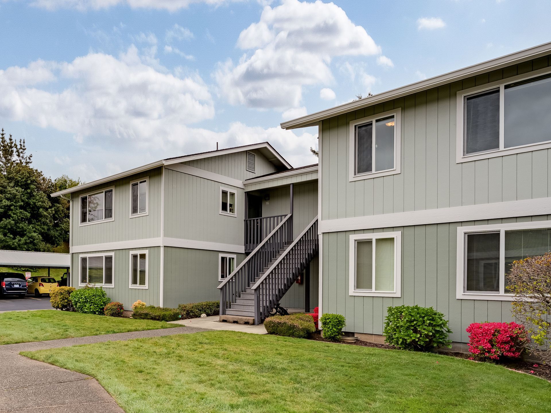 Southridge Apartments building exterior.
