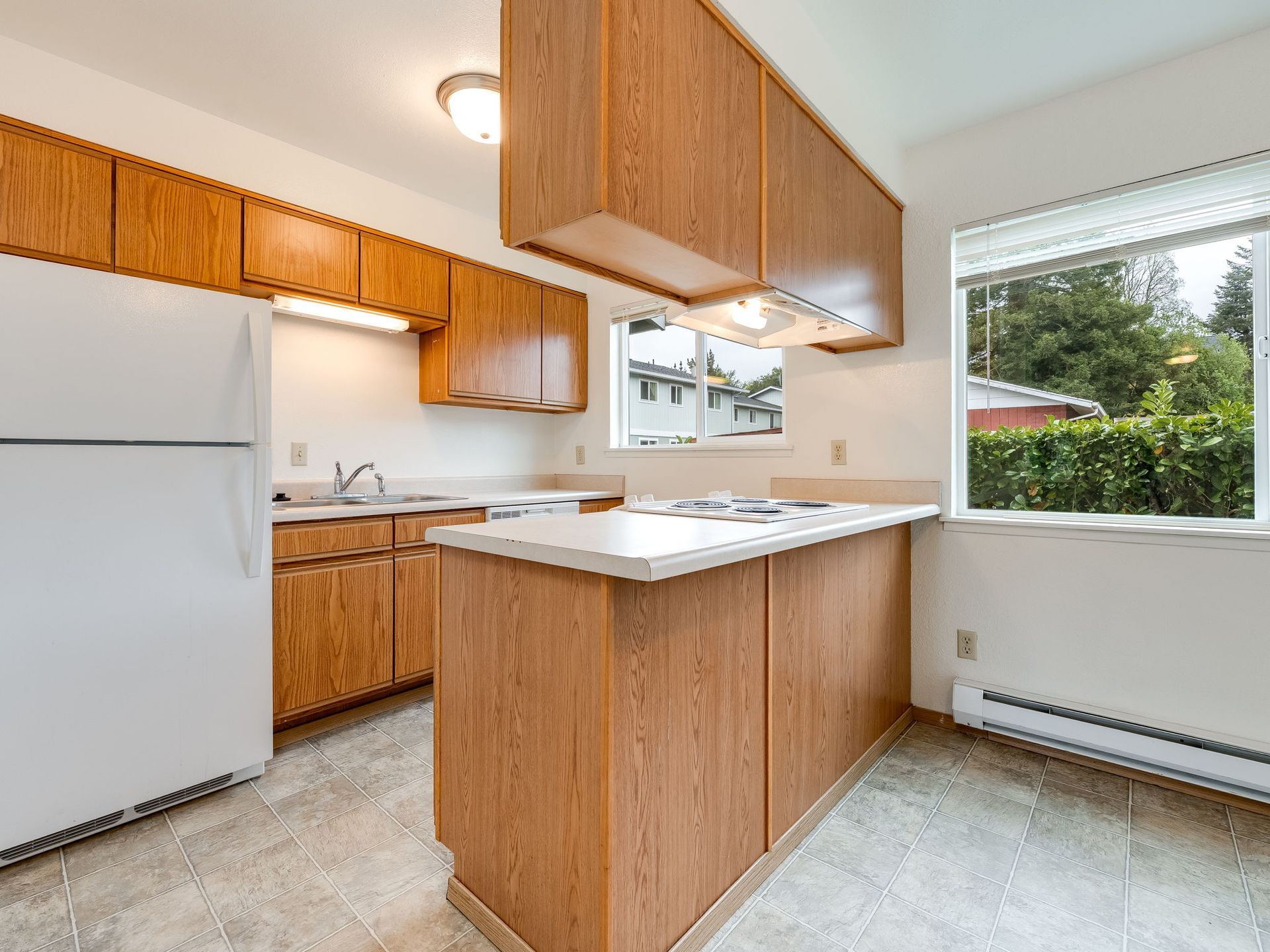 Southridge Apartments Townhome kitchen.