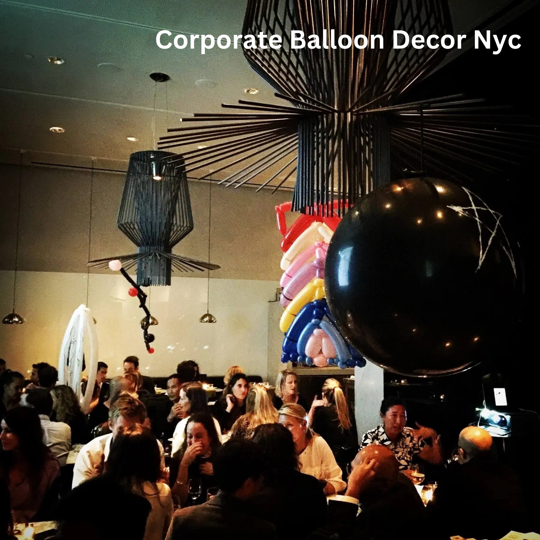 corporate balloon decor nyc