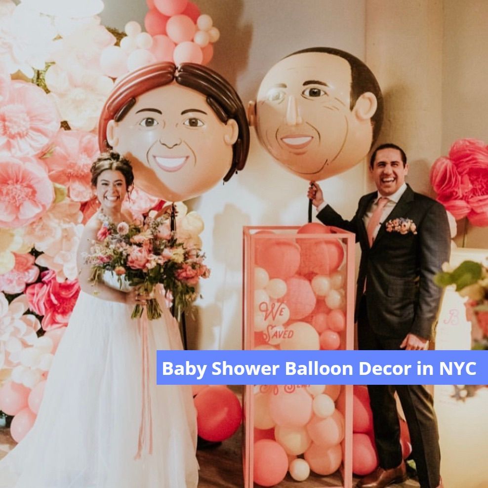 Baby Shower Balloon Decor in NYC