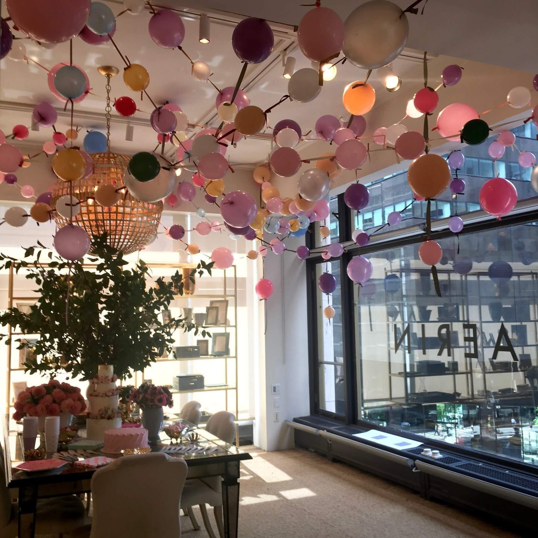 grand opening balloon decor