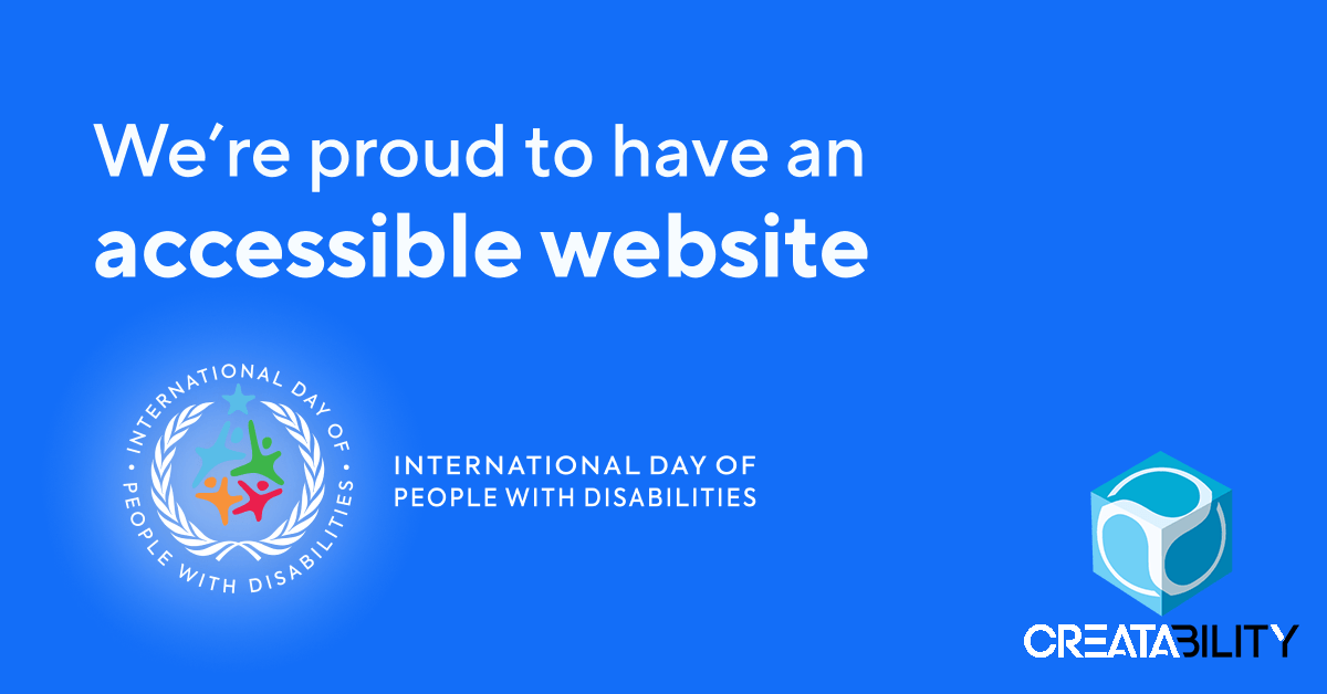 Today is International Day of People with Disabilities