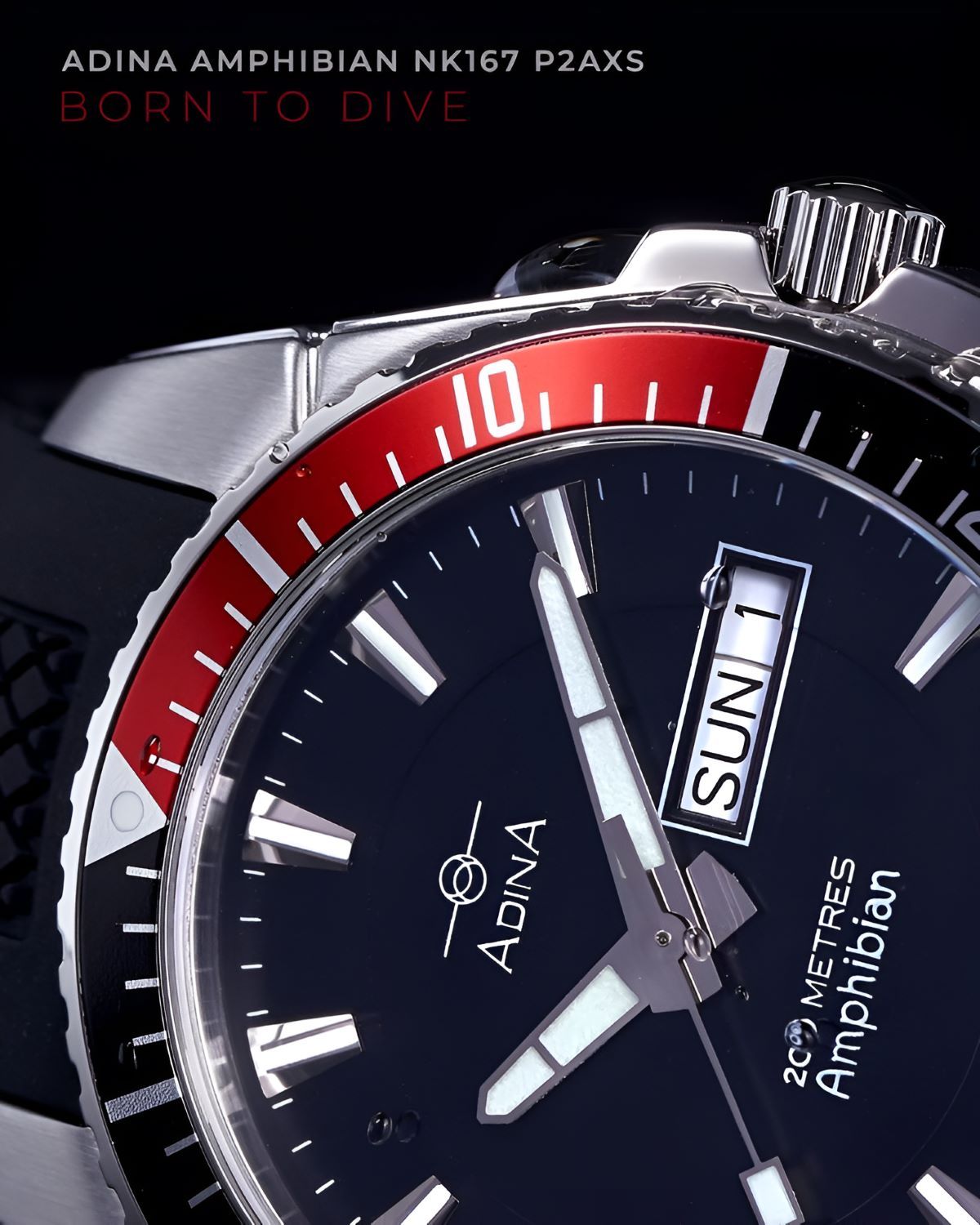 A Black and Red Watch — Coastal Clocks & Watches in Buddina, QLD