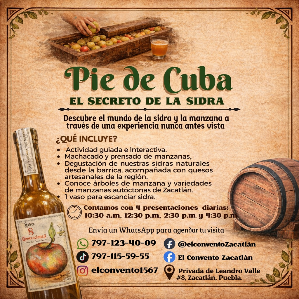 Machacado de Manzana “Pie de Cuba”