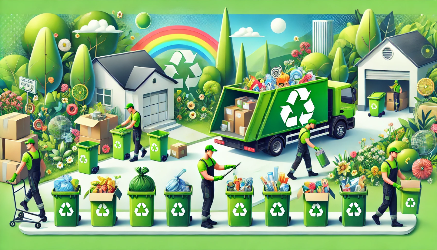 Eco-Conscious Junk Haulers header image