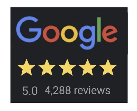 A google logo with four stars on it