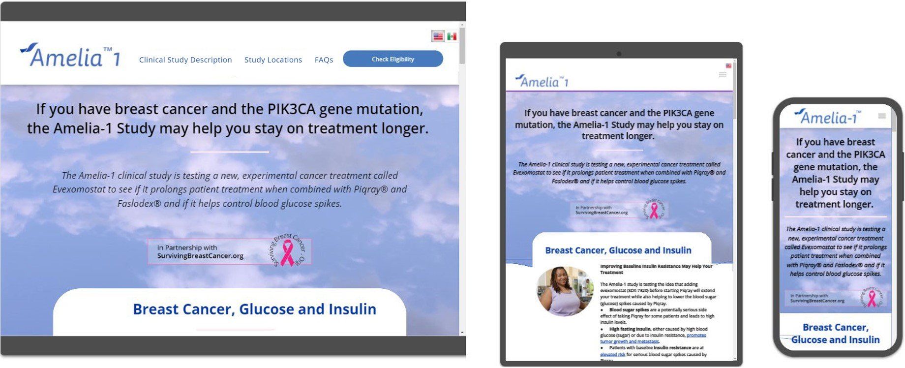Clinical Trial Website Design