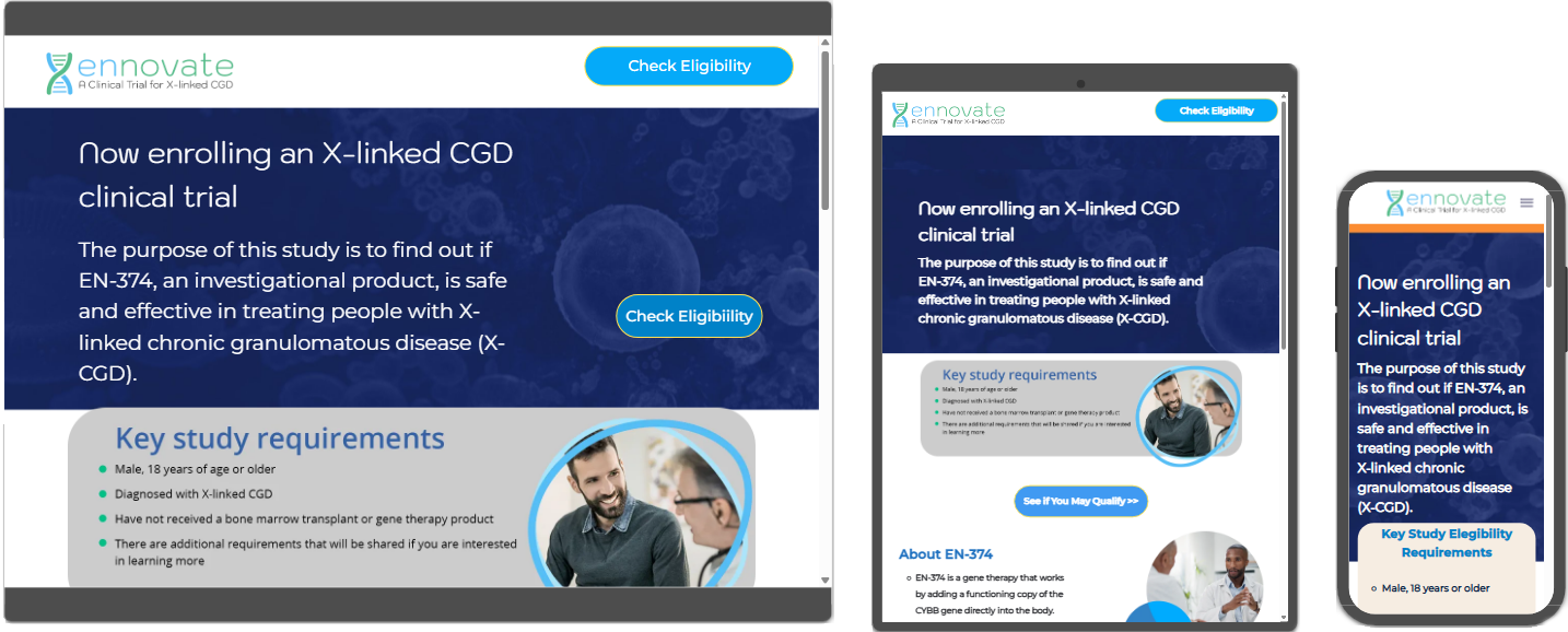 Rare Disease Clinical Trial Website