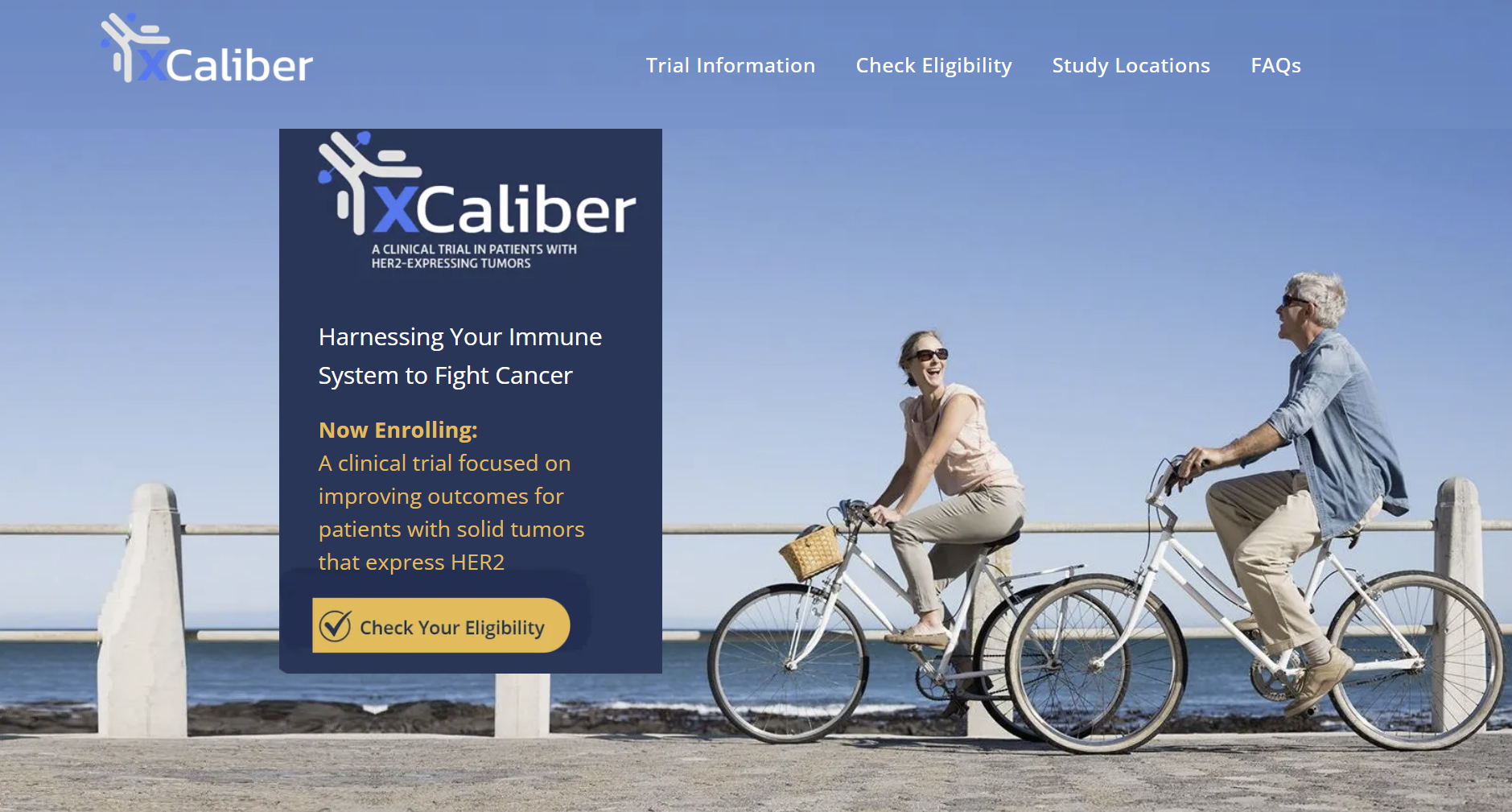 Immunotherapy clinical trial website