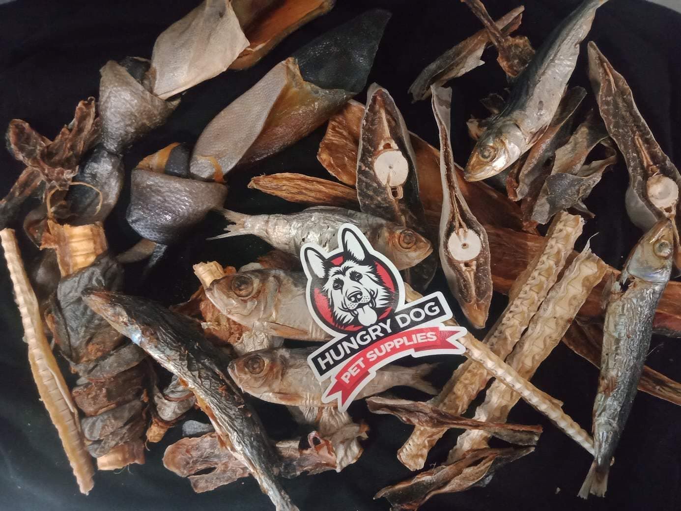 A Pile of Sun Dried Fish — Hungry Dog Pet Supplies in Deeragun, QLD