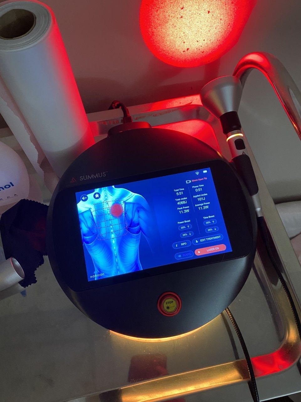 Laser therapy equipment