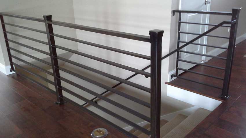 Wrought Iron Outdoor Stair Railing - Secure Stair Rails, Billings MT