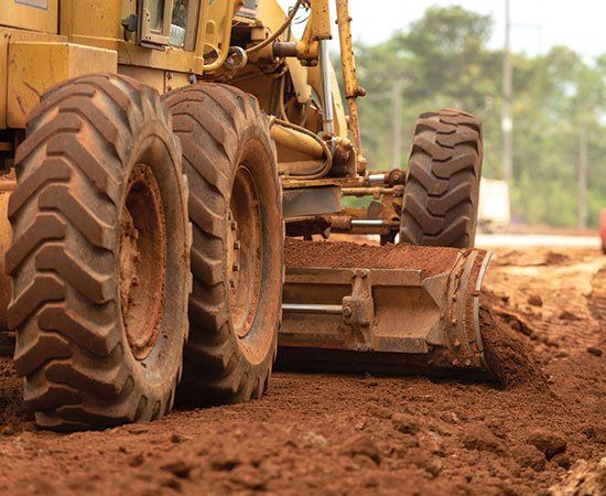 Road Under Construction — Greenville, SC — R & J Grading & Fill Dirt