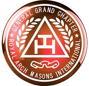 The logo for the general grand chapter of the royal arch masons international