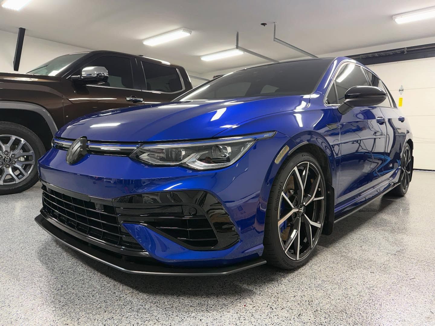 Ceramic Coating blue car