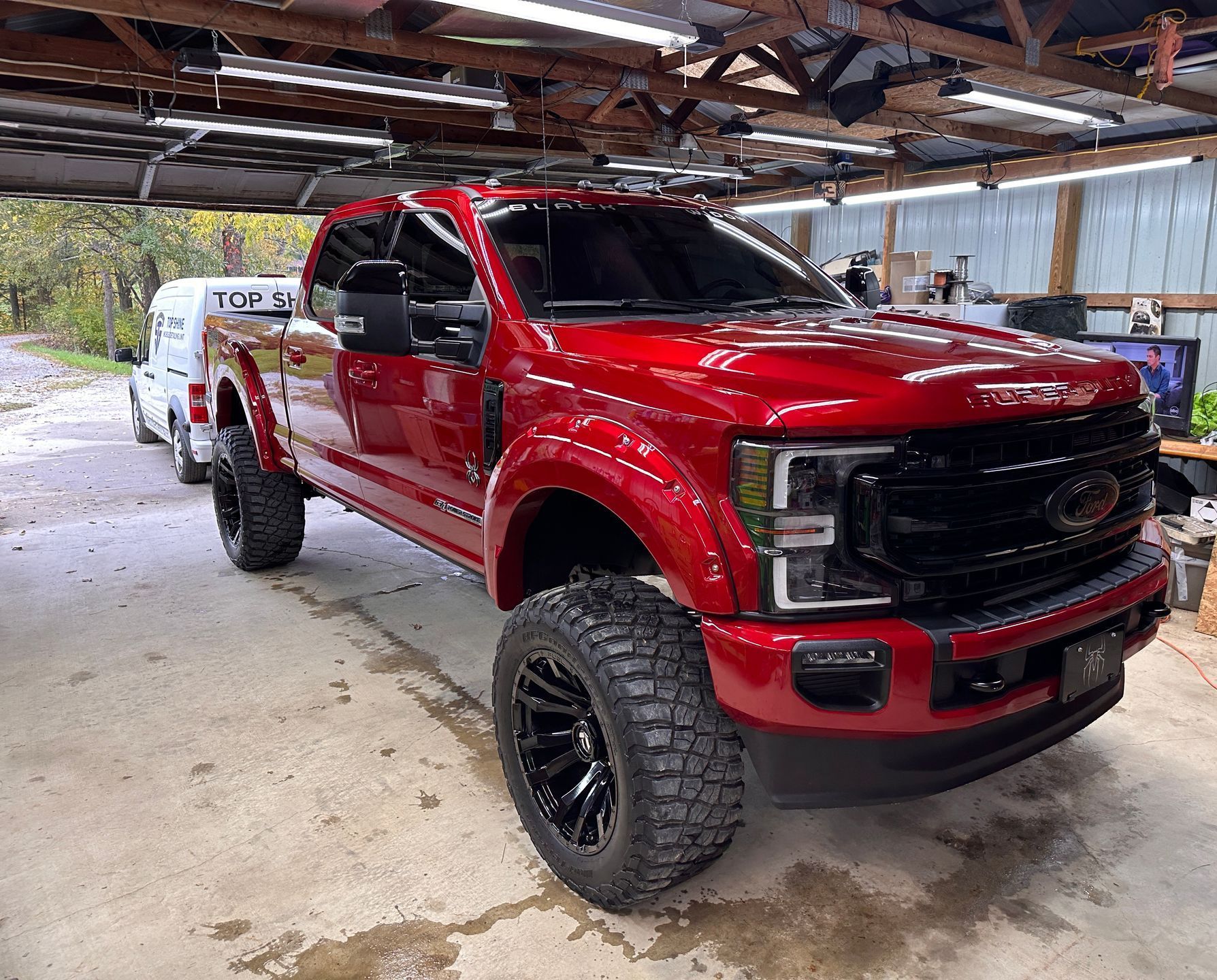 Ceramic coating application