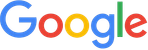 Google logo in blue, red, yellow, and green.