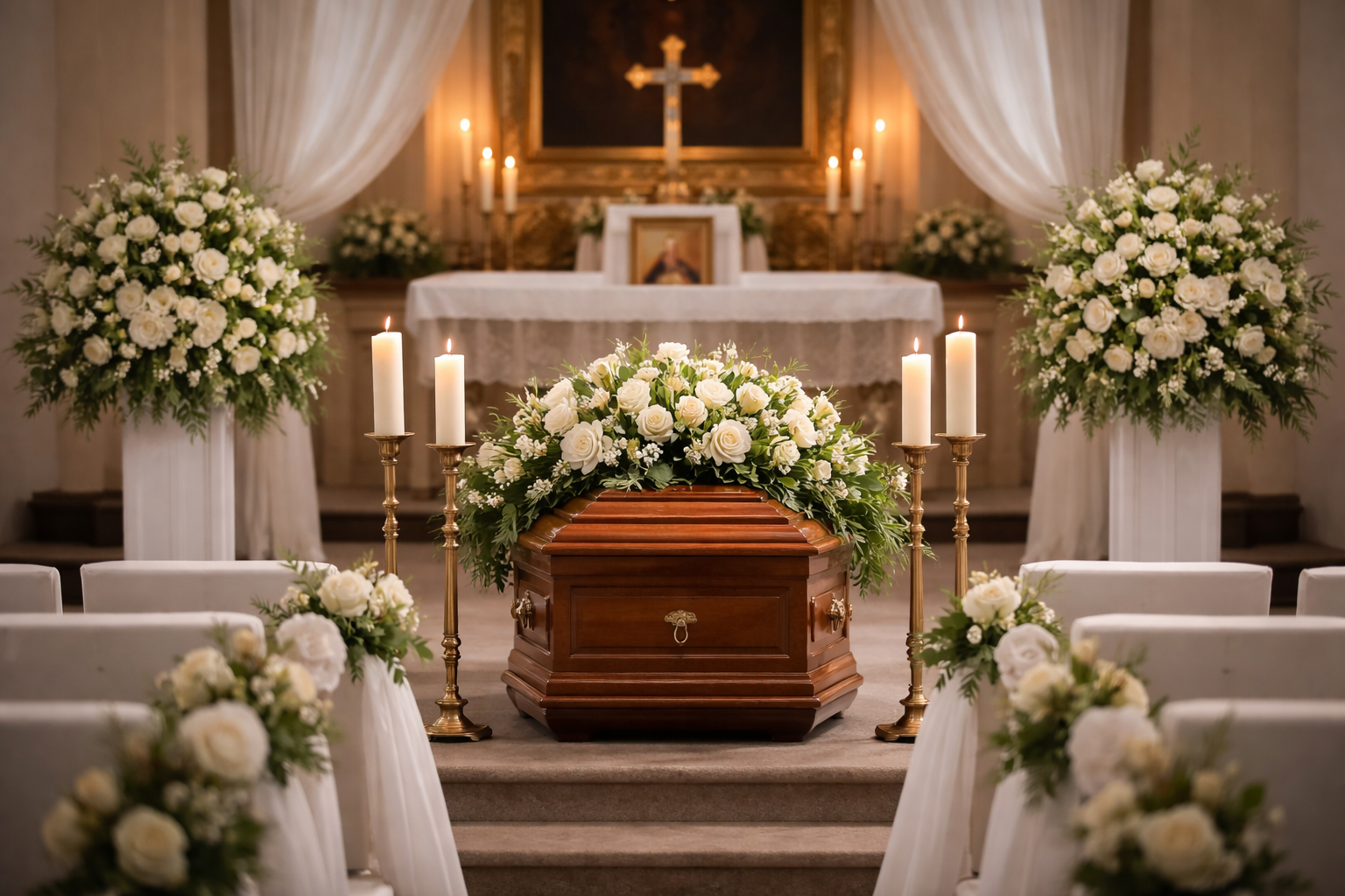 Ufficio con tavolo in vetro, sedie e arco in mattoni. Finestra e pianta in vaso visibili.