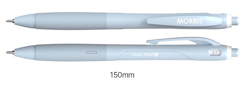 Tamanho do sublinhador pastel da Morris