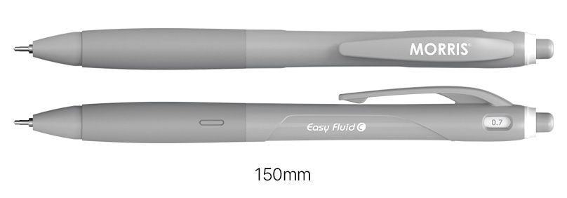 Tamanho do sublinhador pastel da Morris