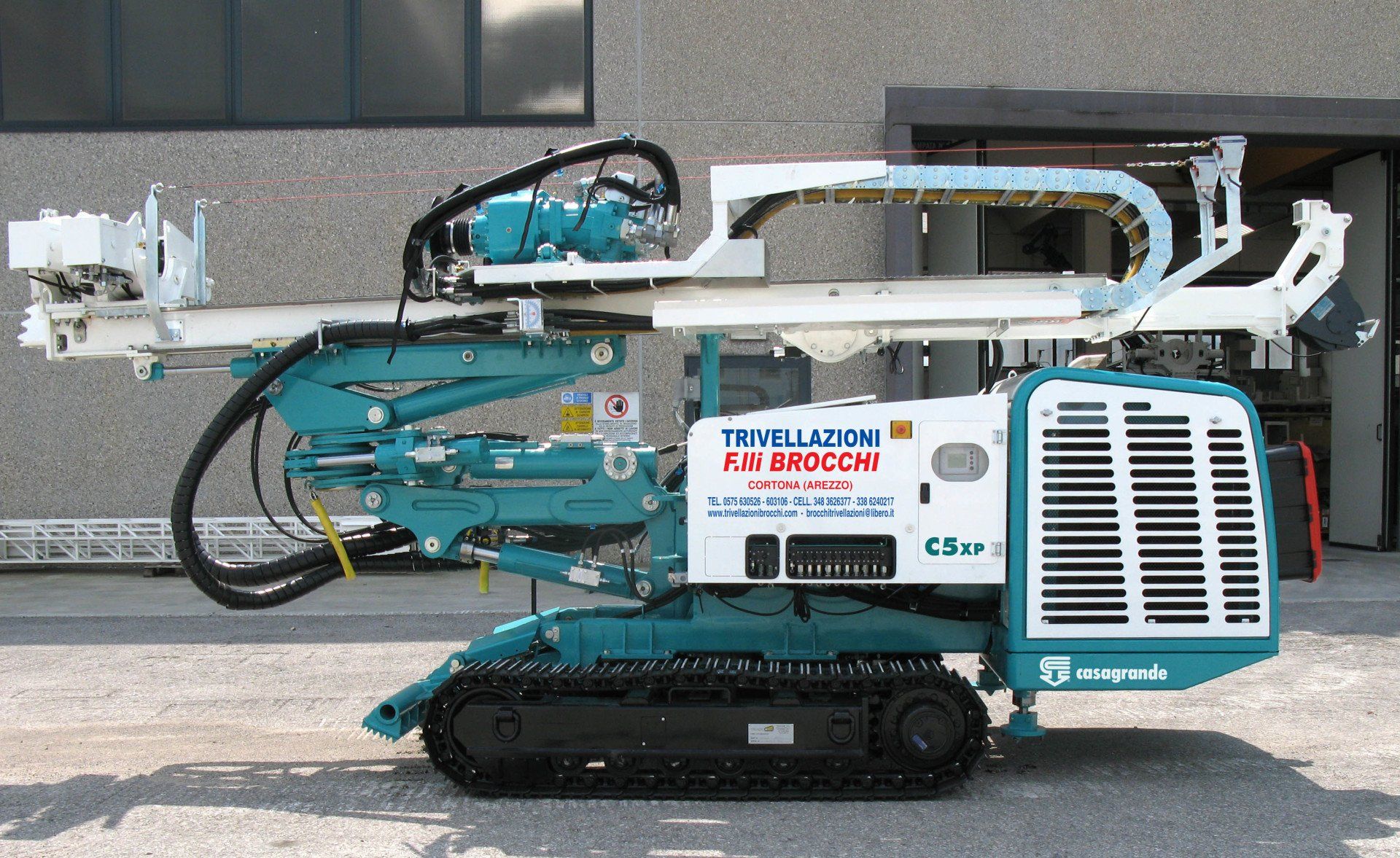 Trivella rotazione per micropali Casagrande C5XP