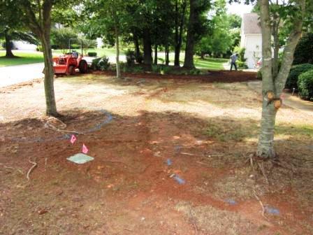 Parcel of Land Before Landscaping