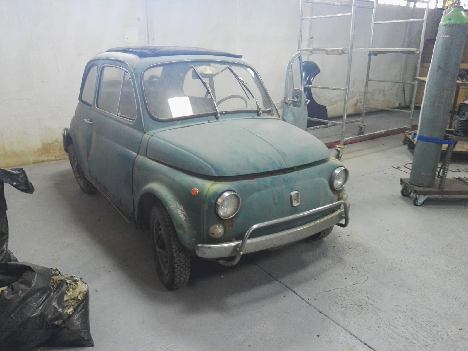 fiat 500 da restaurare