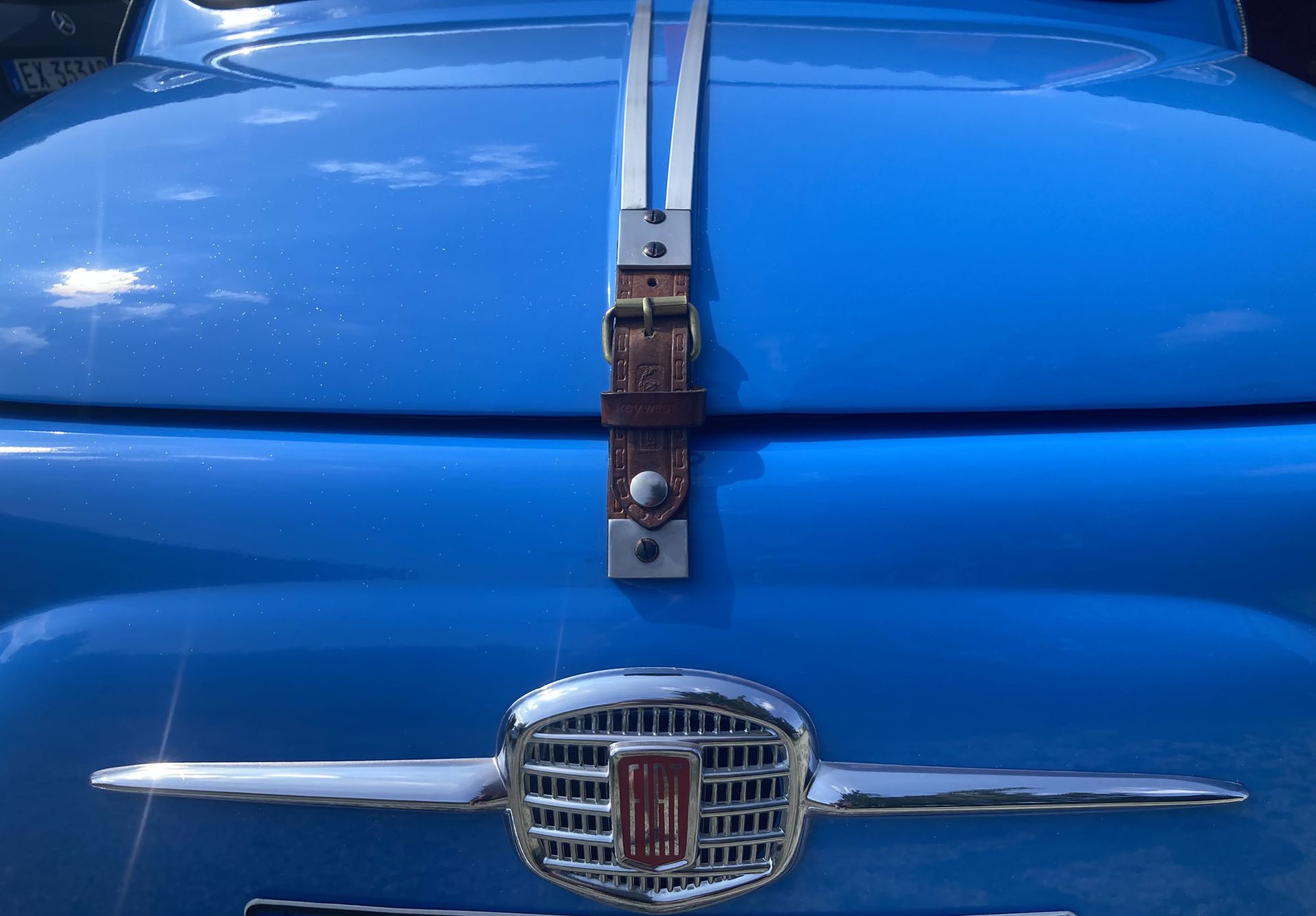 fiat 500 biposto ristrutturata