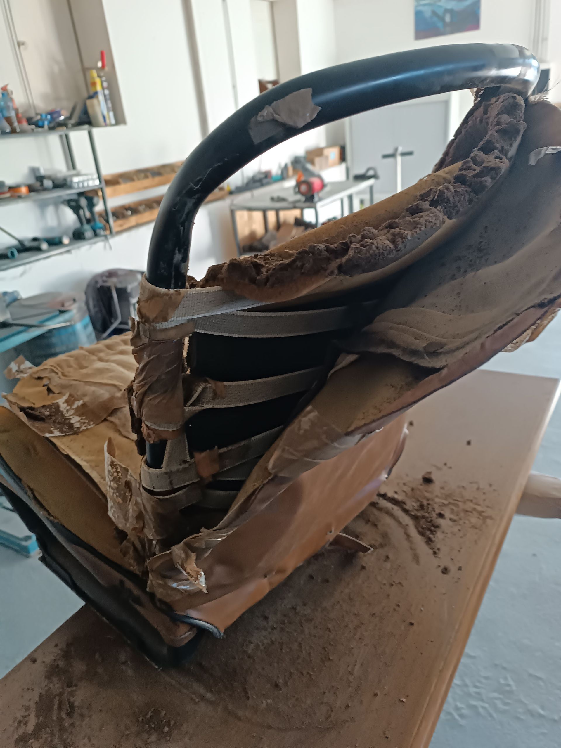 fiat 500L da restaurare