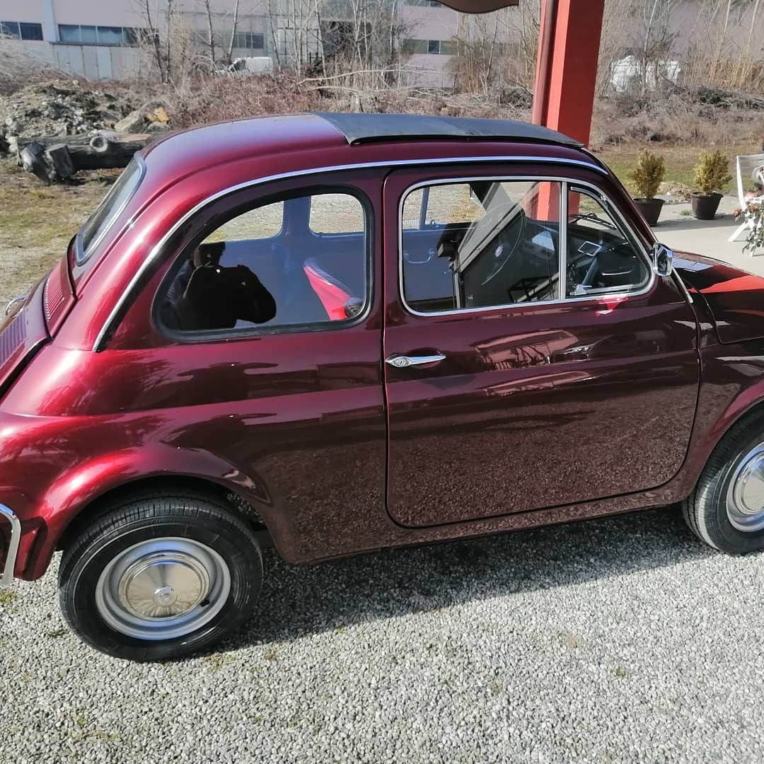 restauro fiat 500 d'epoca