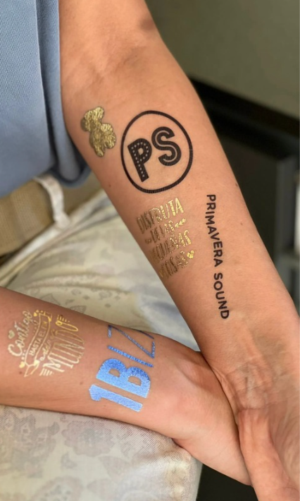 tatuajes falsos adhesivos