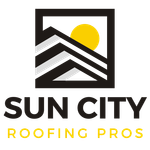 Sun City Roofing pros logo