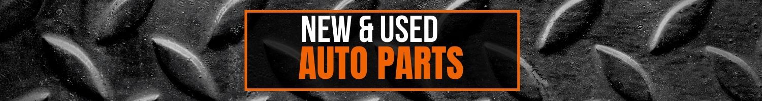 A sign on a black metal diamond-plate background reading