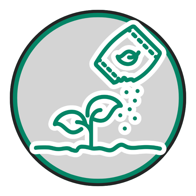 Fertilization & Soil Health Icon