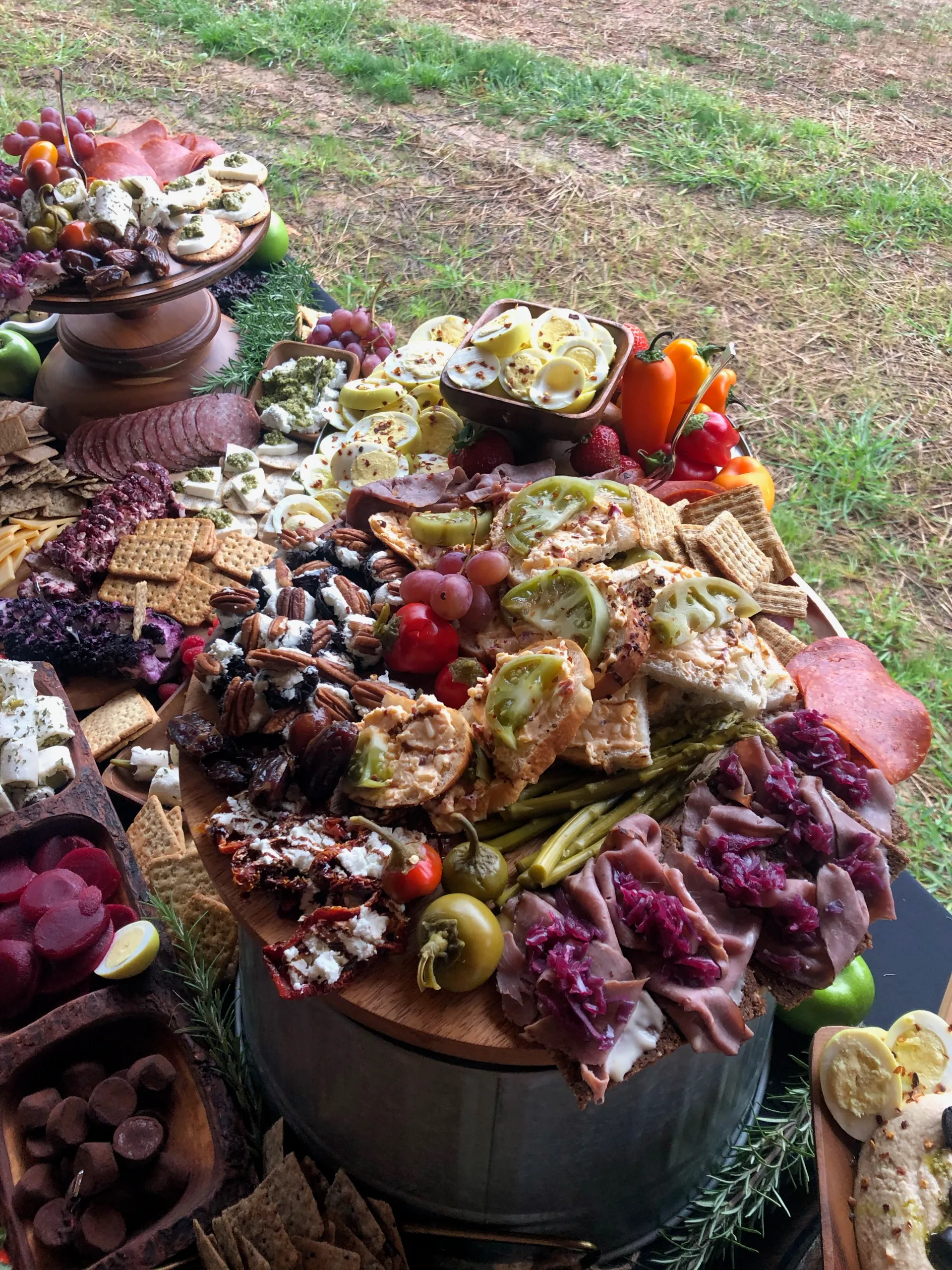 charcuterie-creations-by-lance-and-mandilyn-for-outdoor-shower-event.