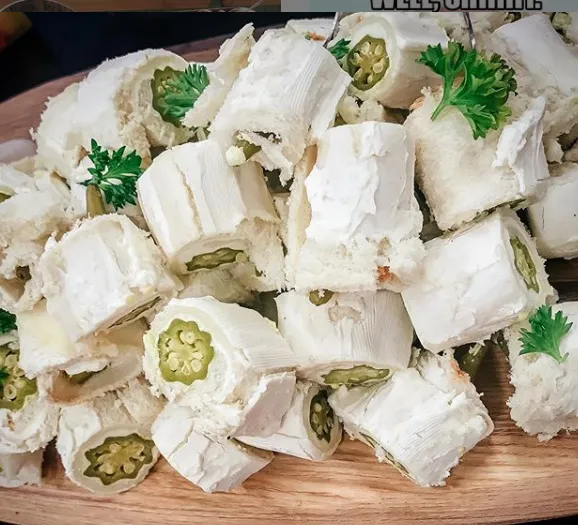 ance-and-mandilyn-special-food-creation-for-catering-events-with-pickled-okra-sandwiches.